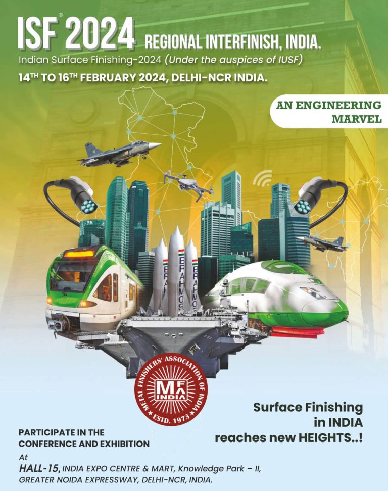 ISF 2025 Exhibition Metal Finishers' Association of India